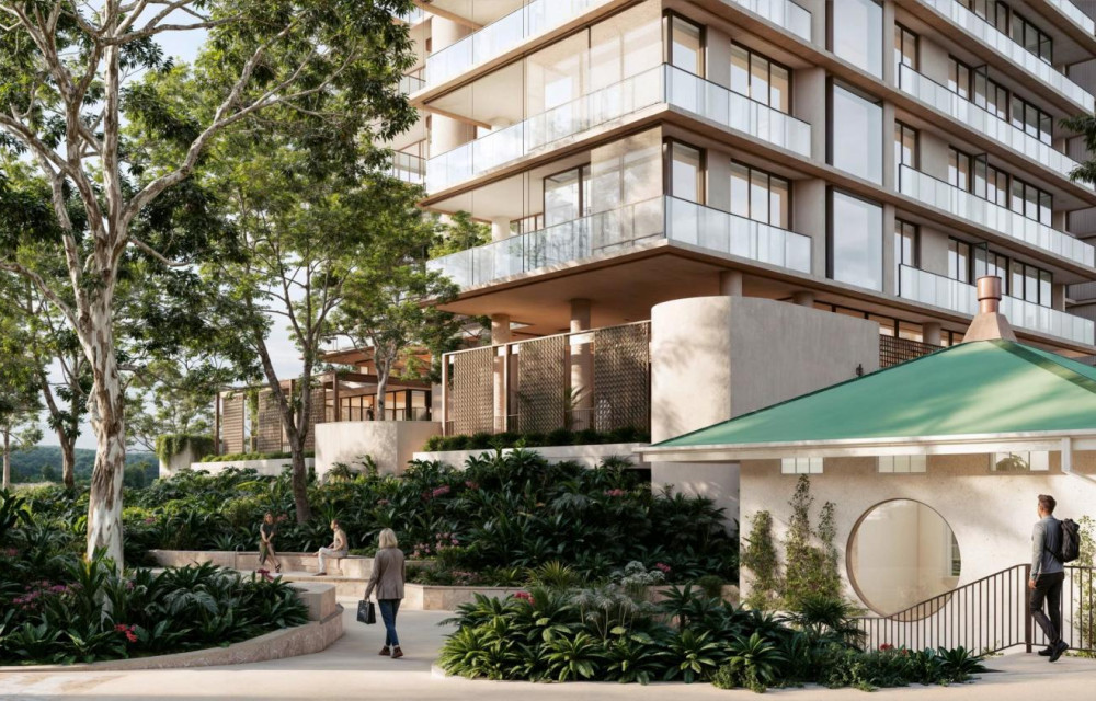 New 25-storey residential tower with public forest proposed for southern Brisbane as part of growing Yeerongpilly green precinctarticle image