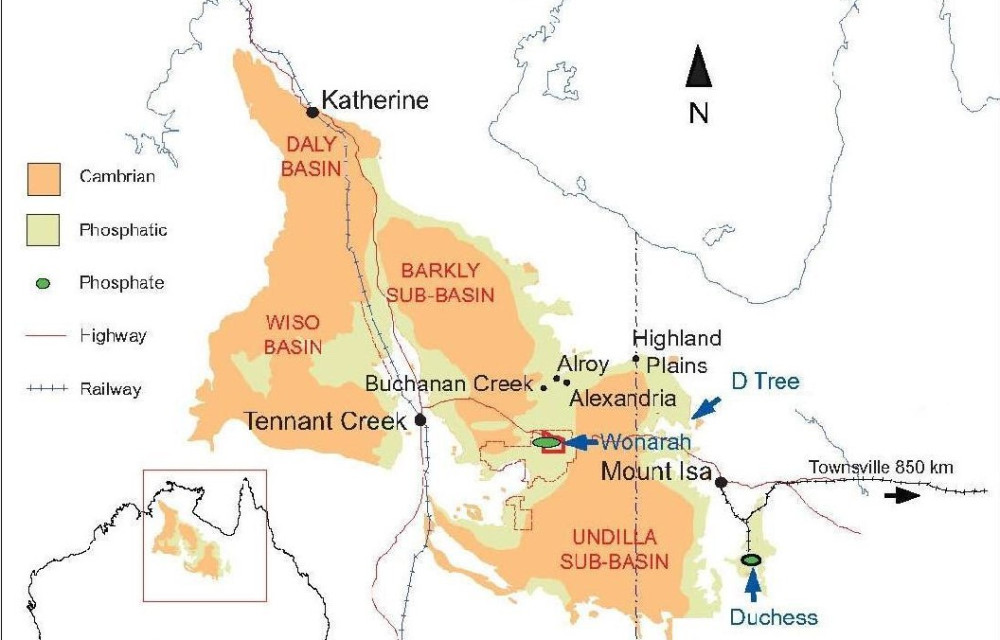 Milestone reached in Northern Territory phosphate project, paving the way for the project's first phase of development, 100 jobs to be createdarticle image