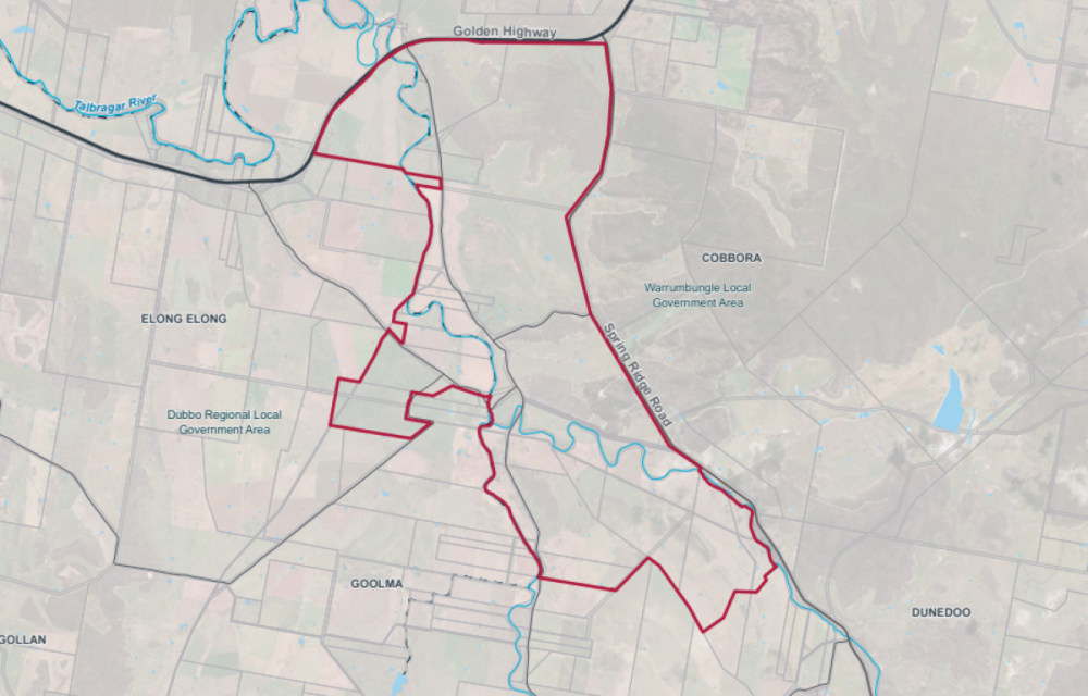 A large-scale solar farm with battery storage infrastructure proposed in regional NSW