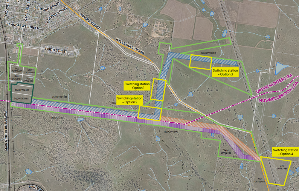 A large-scale 400 MW battery energy storage project is proposed for Aberdeen in NSW’s Upper Hunter region.