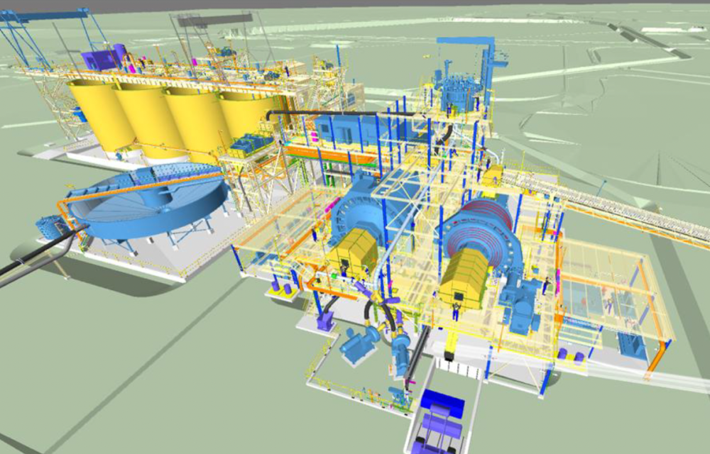 Open pit gold mining project in Western Australia progressing toward construction with processing plant, tailings facility and mine infrastructure planned